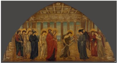 Cupid and Psyche by Edward Burne Jones